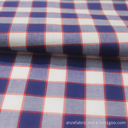 100%cotton yarn-dyed striped shirting fabric for men's shirt